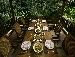 Dining table set up
