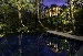 Poolside at night