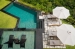 Swimming pool from upper level