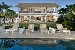 Villa from swimming pool